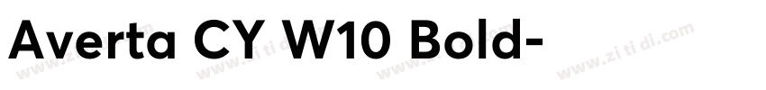 Averta CY W10 Bold字体转换 Averta CY W10 Bold字体转换